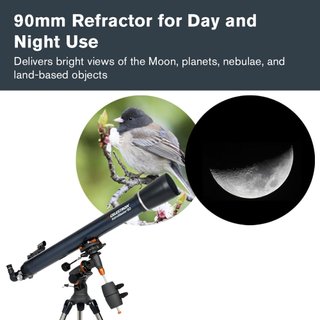 Telescopio Celestron AstroMaster 90EQ