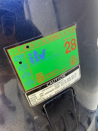 Scooter SYM 125 Azul