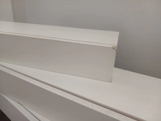 Set de 3 Estanterías Blancas