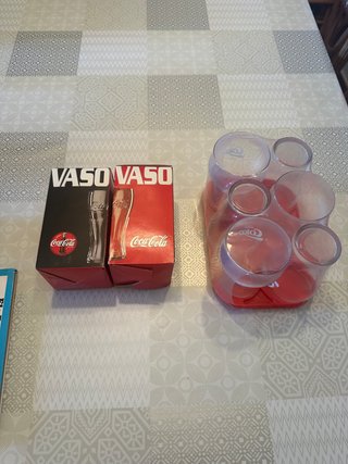 Confezione di bicchieri CocaCola antichi
