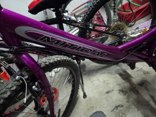 Bicicleta Morada Montaña 24 pulgadas