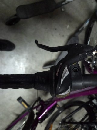 Bicicleta Morada Montaña 24 pulgadas