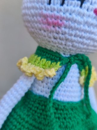 Muñeco Amigurumi Conejo a Crochet