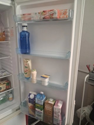 Nevera con Congelador Blanca