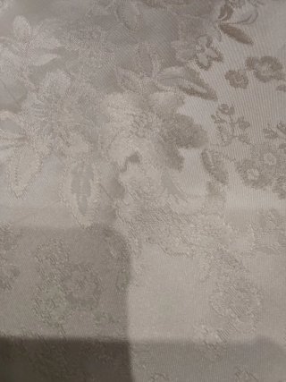 Mantel Redondo Jacquard Floral Vintage 220 cm