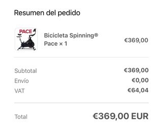 Bicicleta Spinning Pace