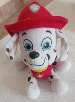 Peluche Marshall de La Patrulla Canina.
