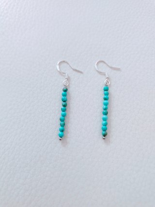 Pendientes con Piedra Turquesa