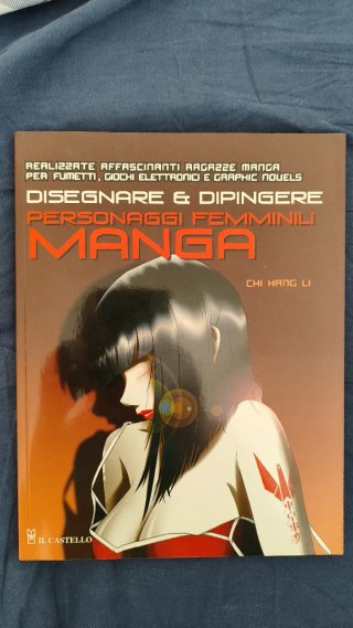 Disegnare e dipingere personaggi femminili manga