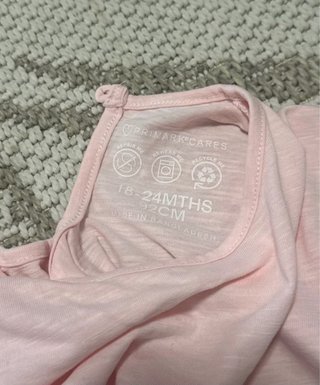 Camiseta Rosa Niña Primark 18-24 Meses