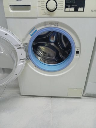 Lavadora Haier Blanca
