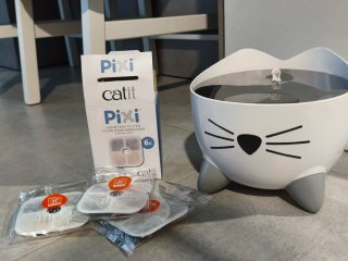 Fuente de agua para gatos Pixi