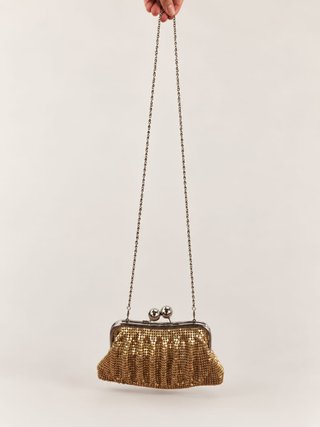 Bolso de Fiesta Vintage Dorado