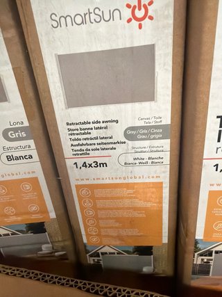 Toldo Lateral Retráctil SmartSun 1,4x3m