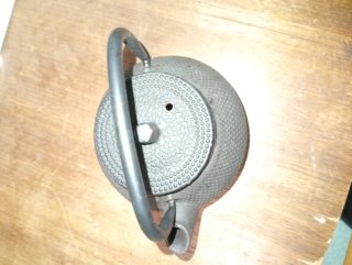 Tetera de hierro fundido