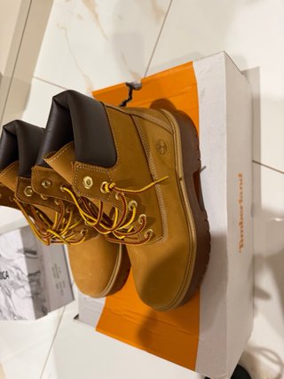 Timberland Stivali Giallo/Marrone Nuovi