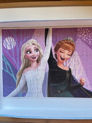 Puzzle Educa Frozen 4 en 1