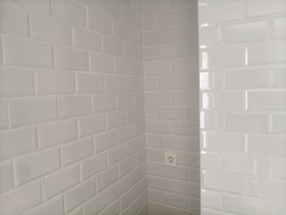 Azulejos Cerámicos Blancos Biselados 21x12 cm