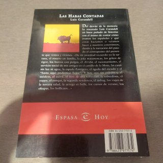 Habas contadas (Espasa hoy) (Spanish Edition)