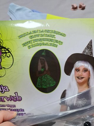 Disfraz de Bruja para Niña (8-10 años)