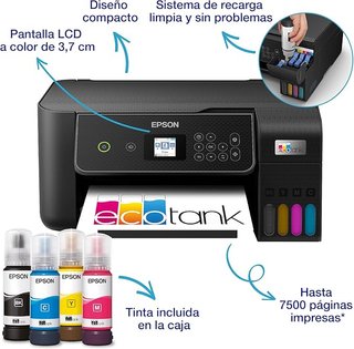 Impresora Epson EcoTank ET-2870 Multifunción A4