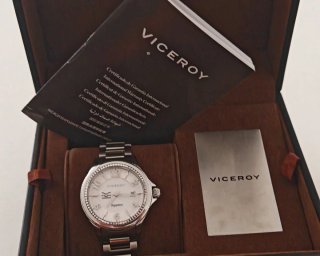 Reloj Viceroy Sapphire Plateado mujer Nuevo