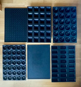 Moldes de silicona para repostería