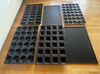 Moldes de silicona para repostería