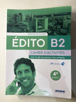 Edito B2 Cahier d'activités