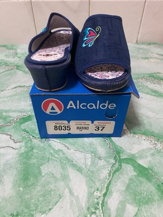 Alcalde Zapatillas Casa Marinas Talla 37