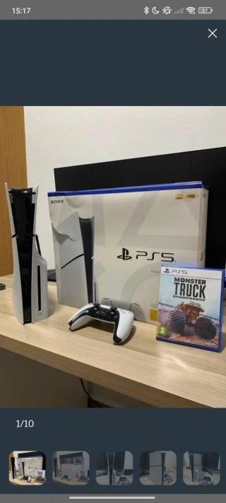 Cambio por iPhone Consola Sony PS5 Slim 1TB Blanca