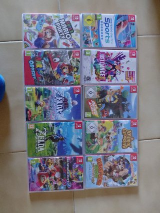 Lote de 8 Videojuegos Nintendo Switch