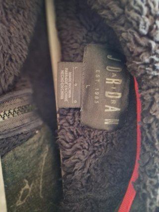 Chaqueta Jordan Negra Niña