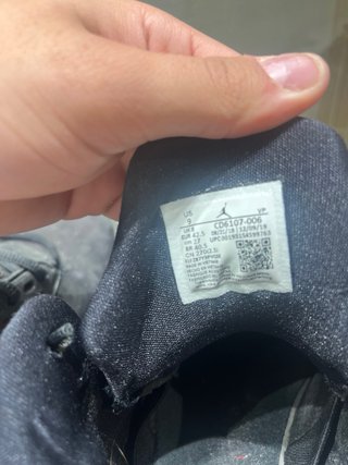 Zapatillas Jordan Maxin 200 Negras Talla 42.5