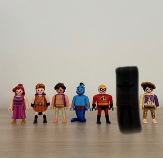 Figuras Disney Cambio o vendo repes