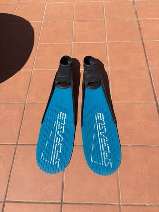 Aletas SPORASUB, talla 44-46, pesca submarina o bu