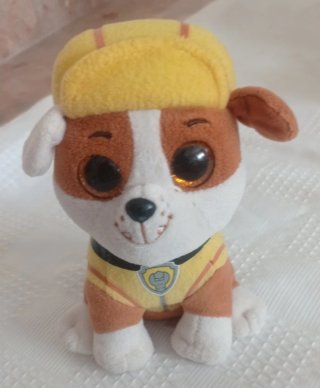 Peluche Rubble de La Patrulla Canina
