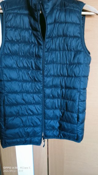 Chaleco Acolchado Negro Talla S