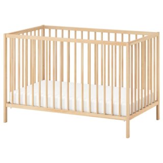 Cuna de Madera Natural