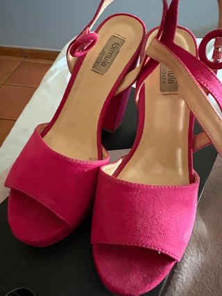 Tacones Fucsia Fórmula Joven