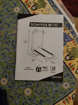 Cinta de andar Domyos W100