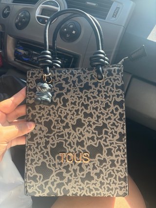 Bolso Tous Negro y Gris