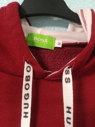Sudadera con capucha Roja Oscura - granate