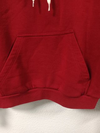 Sudadera con capucha Roja Oscura - granate