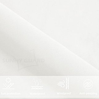 Toldo Vela Impermeable SUNNY GUARD 3x4m Crema