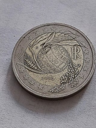 Moneta 2 Euro 2004 World Food Programme