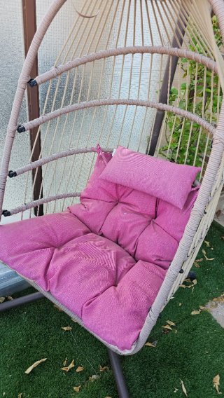 Sillón Colgante de Ratán