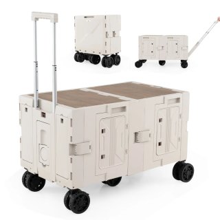 Carrito Utilitario Grande con Cajas