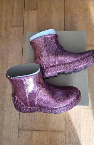 Botas de agua Ugg con purpurina 35