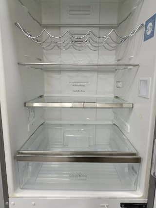 Nevera Combi, Siemens Acero Inoxidable, No Frost